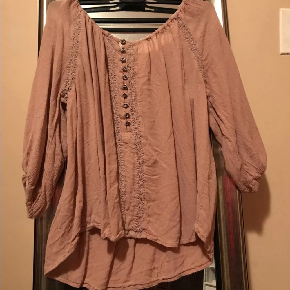 Off the shoulder blouse